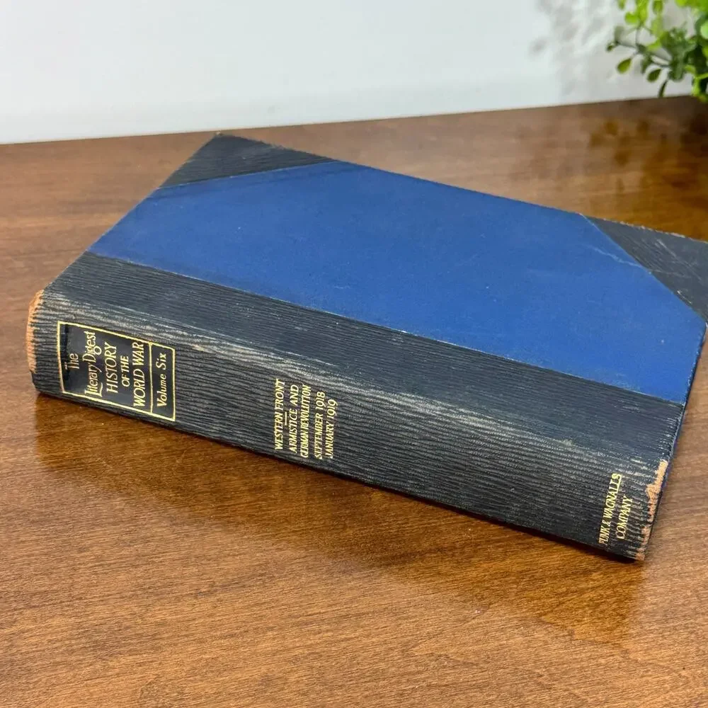 The Literary Digest History of the World War Francis Whiting Halsey 1920 Vol VI